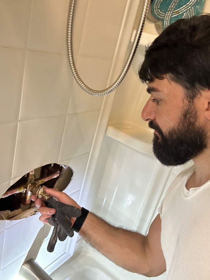 Fixtures & Faucets — real Peak job